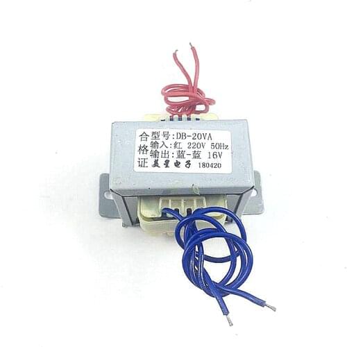 EI57 transformateur EI type 20W current transformer 220V to AC16V current 1.2A 16V AC single-phase transformer transformer