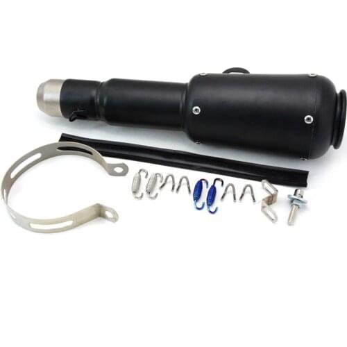 For 36-51MM Universal Motorcycle Exhaust Carbon Motorbike Exhaust Pipes Bike Muffler For Aprilia RSV MILLE/R TUONO/R For Ducati