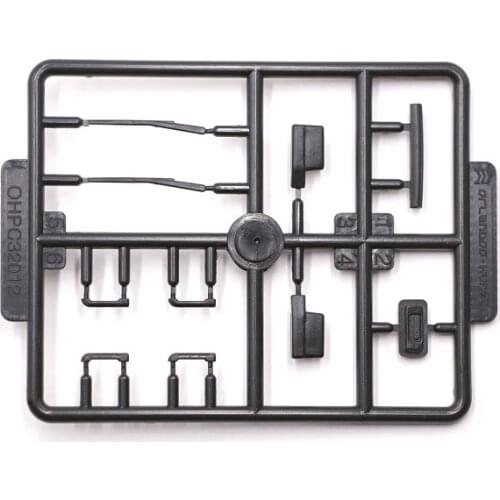 OH32P02 tundra Exterior appearance Parts Rearview Mirror Handle Wiper 1/32 1/35 Orlando Hunt RC pickup truck SA0052