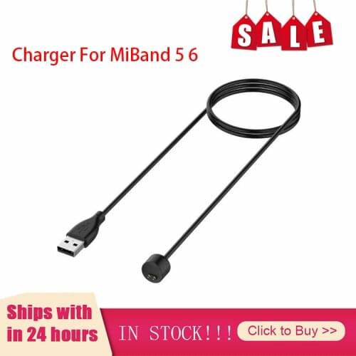 Charger Cable For Xiaomi Mi Band 5 6 Miband 5 Smart Wristband Bracelet For Mi band 6 Charging cable USB Charger Adapter Wire