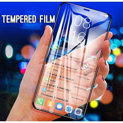 Full Cover Screen Protector For iphone 12 Pro Max 11 Pro X XR XS MAX Tempered Glass For iphone 6s 7 8 Plus 12 Mini Glass Film