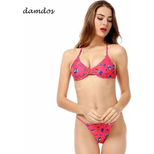 Bikini 2019 Swimsuit for Women Swimwear Two Piece Biquini Women Wetsuit Beach Cover Up High Waist Sexy Bikini Set Bathing Suit