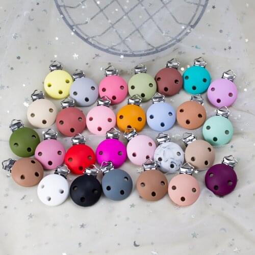 100PCS Silicone Trendy Teepee Teether BPA Free Silicone Teething DIY Childrens Jewelry Beads Nursing Necklace Triangle Pendants