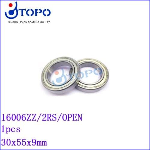 30*55*9mm Deep Groove Ball Bearings16006 ZZ/2RS/OPEN