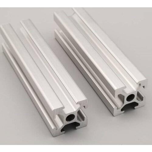 4pcs/lot 2020 Aluminum Profile Extrusion 100mm to 800mm Length Linear Rail 200mm 400mm 500mm for DIY Custom framework Workbench