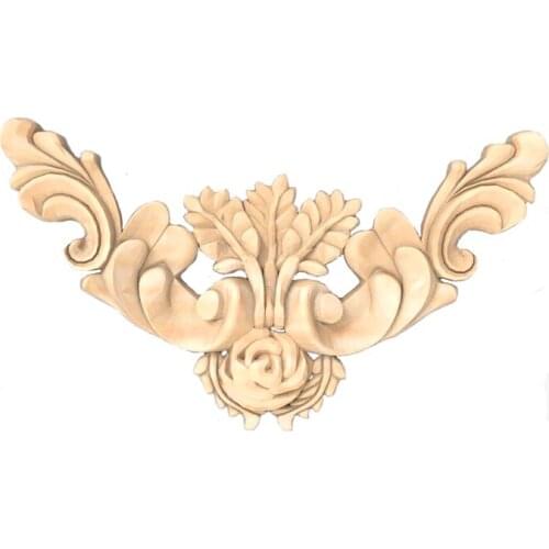 Carved Flower Applique 3D model for cnc 3D carved figure sculpture machine in STL file 3D furniture decoration Decor