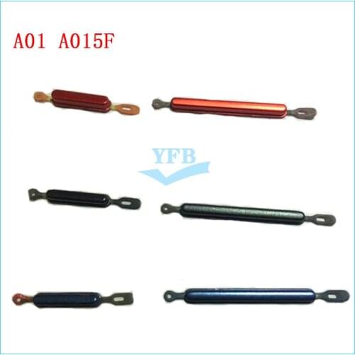 For Samsung Galaxy A01 A015F A02S Phone Housing Side Key Power Volume Button