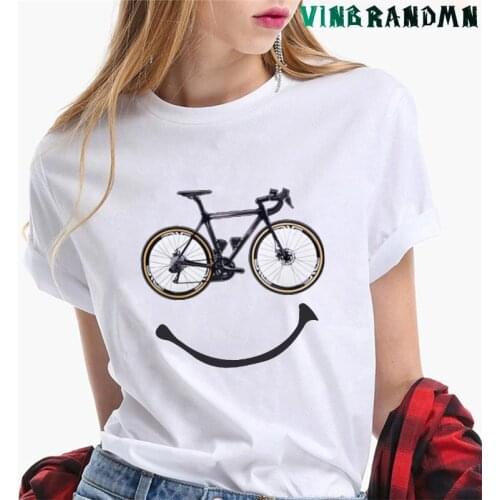 Hipster Cycling Love t shirt Mountain Biking Downhill Tee BMX Outdoor Cycling tshirt female Tops Summer Short Sleeve T Shirts
