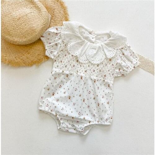 2021 new boys girls printed rompers cotton summer babys jumpsuit
