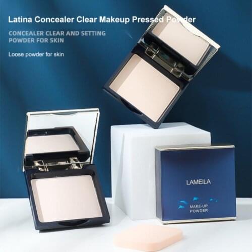 Makeup Pressed Powder Matte Matte Surface Light And Natural Not Easy To Take Off Long-lasting Oil Control Concealer TSLM1
