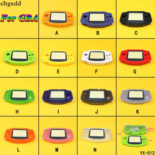 Cltgxdd Housing Shell Pack for Gameboy Advance Case Cover Repair Part For GBA with Button