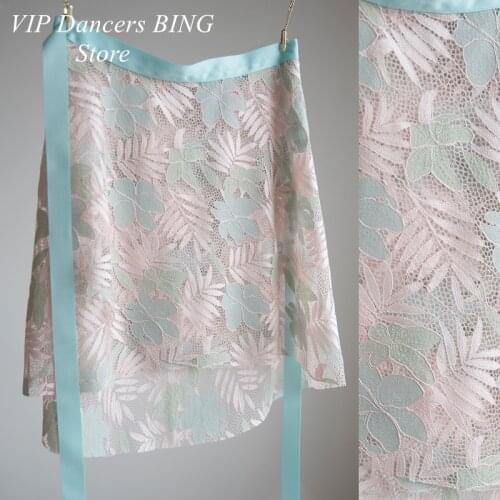 Lace Wrap Skirt Adult Ballet Skirt Designer Clothes Ballerina Costume Dancer Outfit Stage Costume Lyrical Dancewear JL2837