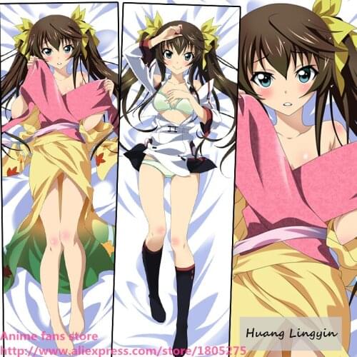 Cute Japanese Anime Infinite Stratos Huang Lingyin Lovely Pillowcase Pillow Case Cover decorative Hugging Body Bedding