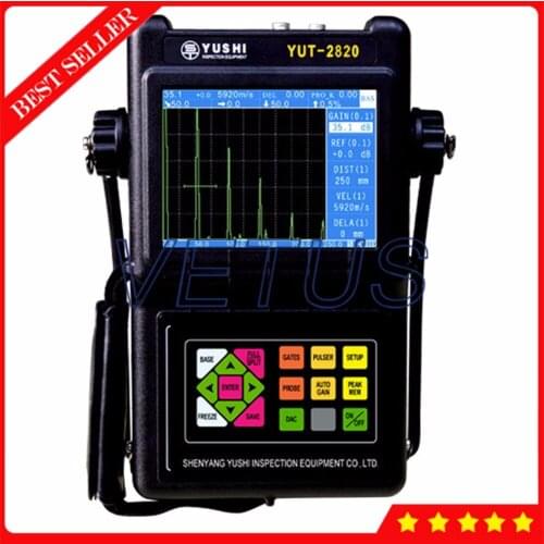 Multifunction Portable Digital Ultrasonic Flaw Detector Defectoscope with DAC AVG Curve NDT Equipment Value Calculation function