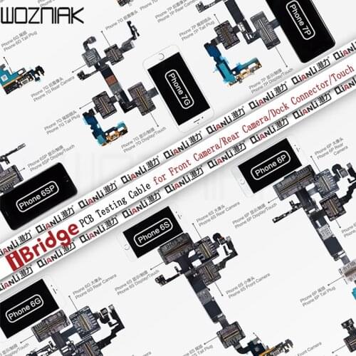 QIANLI IBridge test cable for iphone x xsmax xr 8 7g 7p 6s 6sp 6g 6p motherboard repair job more easy