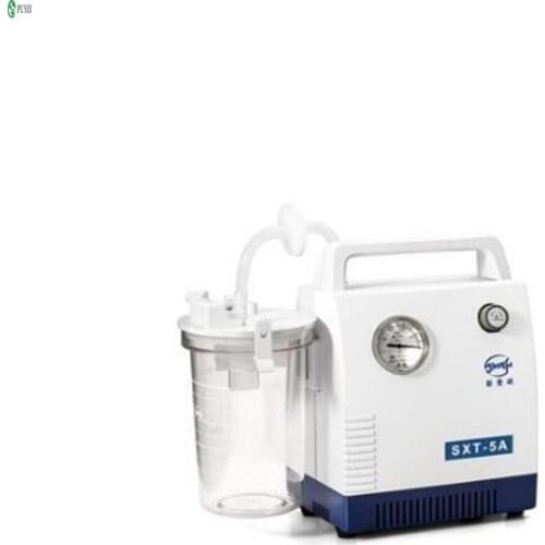 220V Dental Vacuum Phlegm Suction Unit Piston Pump Electric Medical Emergency Sputum Aspirator SXT-5A
