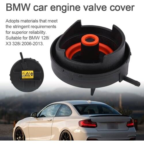 High Quality Genuine Plastic Engine PCV Cover Of N52 Engine Valve Cover For BMW 128i X3 328i 2006 To 2013 Car Accessories