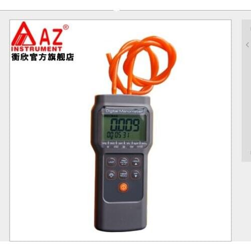 High-Precision Digital Pressure Gauge Micro Pressure Table Pressure Tester Pressure Range15PSI AZ82152