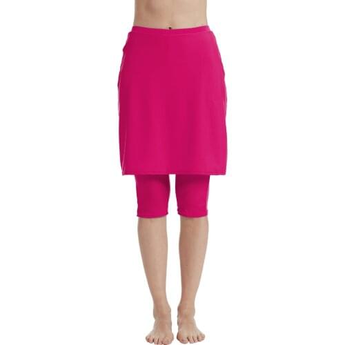 Women Swim and Sport Skirted Leggings Cover Up