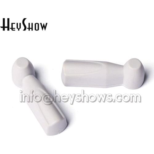 100Pcs/Lot EAS Security Anti-Theft Hard Tag For Store Supermarket Clothes Bags Hats Sound Magnetic AM 58KHZ Tags 45*12mm