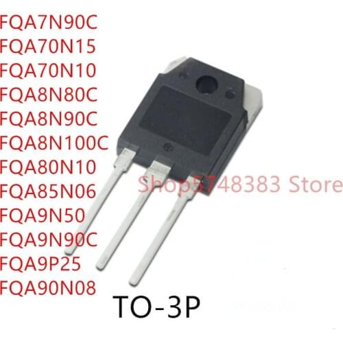 10PCS/LOT FQA7N90C FQA70N15 FQA70N10 FQA8N80C FQA8N90C FQA8N100C FQA80N10 FQA85N06 FQA9N50 FQA9N90C FQA9P25 FQA90N08 TO-3P
