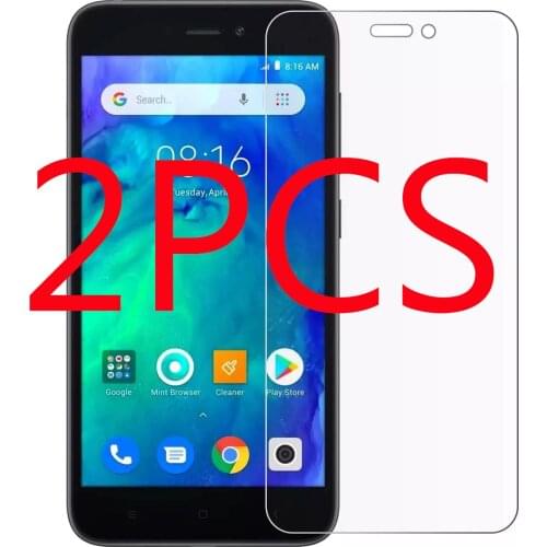 2Pcs Protective Glass On for Redmi Go Tempered Glass For Xiaomi Redmigo Screen Protector 2.5D 9H Glass Xiomi Go Glass Film Guard