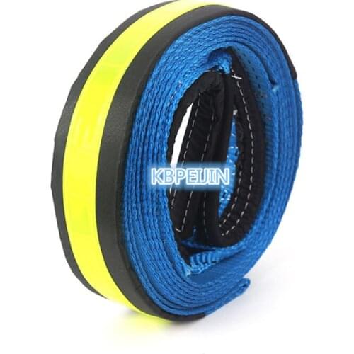 5M 8Tons Auto Emergency Reflective Car Towing Rope With U Steel Shackle for infiniti fx35 q50 g35 g37 qx70 qx50 fx accessories