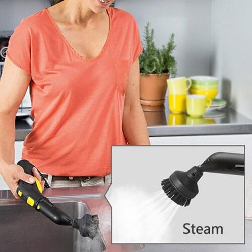 50% Hot Sales!!! Steam Cleaner Large Round Cleaning Brush for Karcher SC1 SC2 SC3 SC4 SC5 CTK10