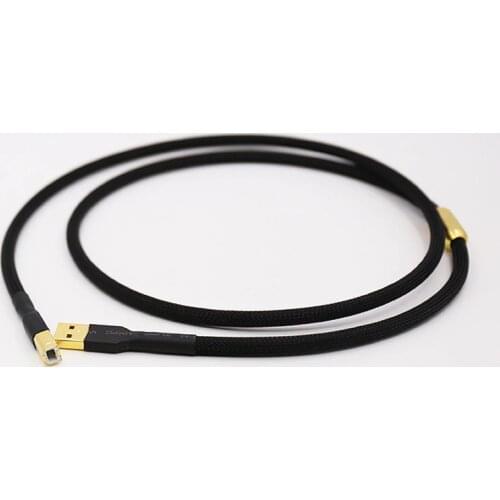 5N OCC pure copper DAC USB 2.0 cable Sound decoders Data wire With Gold plated USB plug