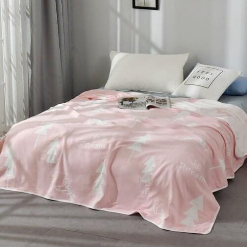Brand Beroyal New 2019 Throw Blanket - 1PC Cotton Blankets Super Soft Adult Blanket On the sofa Children Bedding Set 100*120cm