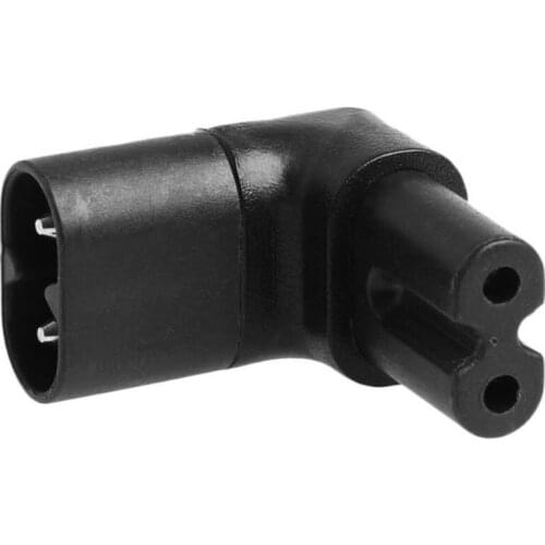 Black Copper Standart IEC320 C14 male to C19 female UPS PDU APC Server power adaptor plug convert socket