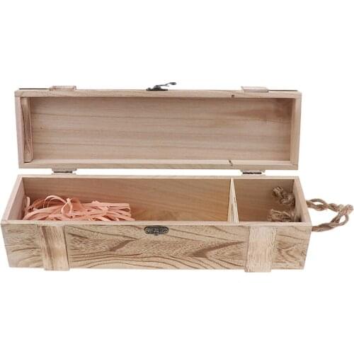 Wooden Boxes Wine Box Gift Box Empty Box For Wine Red Wine White Wine