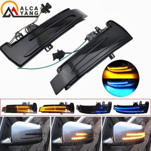 For Mercedes Benz A B C E S CLA GLA GLK CLS Class W176 W204 W212 LED Dynamic Turn Signal Blinker Side Mirror Indicator Light