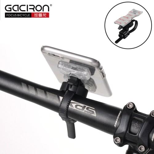 Gaciron Universal Phone Holder Bicycle Scooter Handlebar And Stem Mobile Phone Holder Rotatable MTB Road Bike Riding Accessories
