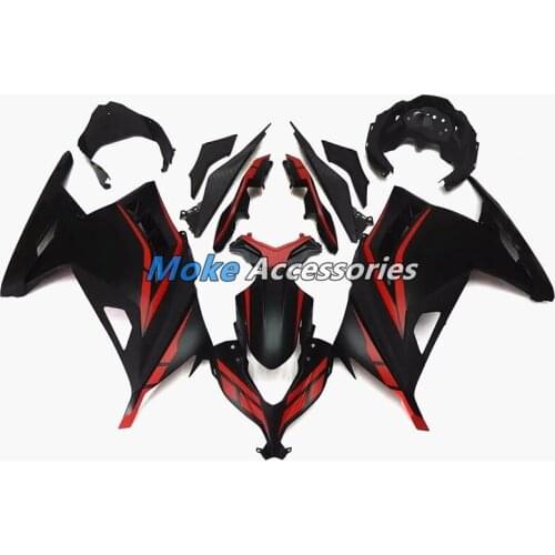 Motorcycle Fairings Kit Fit For Ninja300 Ex300 2013 2014 2015 2016 2017 2018 Bodywork Set ABS Injection NEW Red Matte Black