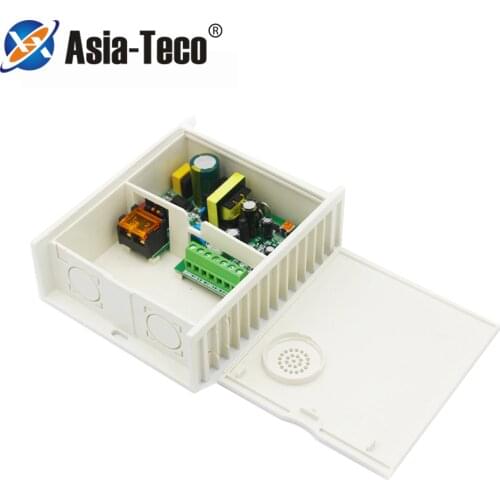 Mini DC12V 2A Switch Access Control Power Supply Time Delay Adjustable AC100~260V Door Adapter Power Control