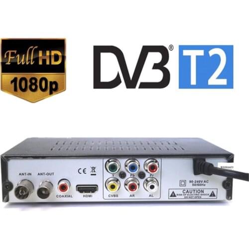 New model DVB-T2 HD TV Receiver MSD7T01 dvb t2 Terrestrial digital television receiver hot sale Russian Europe Etc