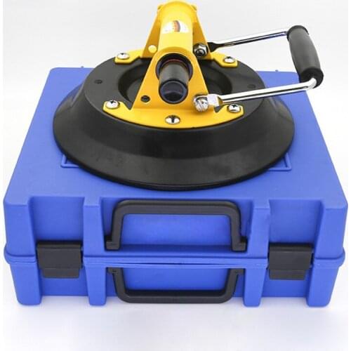 New BX1-A Hand Pump Single Claw Curved Glass Sucker Diameter 254mm(10") 50-150KG Suction Plate Flat Curved Glass Sucker