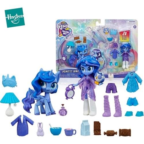 Original My Little Pony Toy Anime Figure Toys for Girls Doll Accessories Clothes for Doll Toy Action Figures Birthday Gift