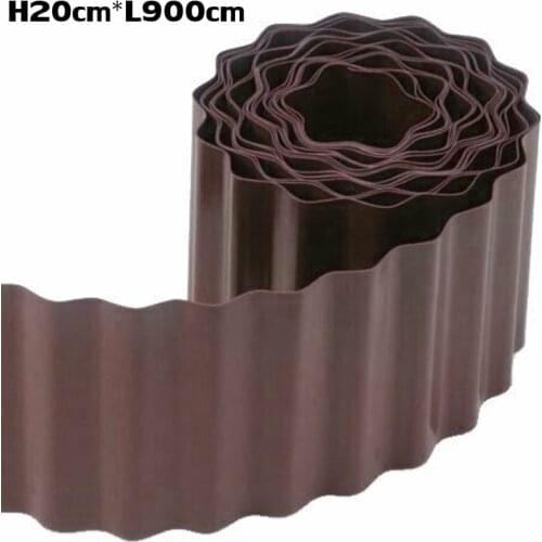 Plastic Lawn Border Edging Garden Grass Edge Fence Wall Driveway Roll Path Drive