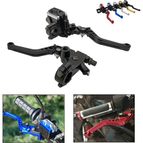 Brake Handle CNC Clutch Pump Lever Motorcycle Universal Master piston For Suzuki RM X Z 250 450 DRZ400SM DR250 DJEBEL Yamaha FZ8