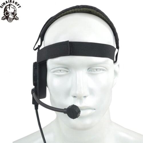 SINAIRSOFT Z-tactical Adjustable Harness Military Airsoft Hunting Sniper Bowman Evo III Airsoft Paintball Tactical Headset Z 029