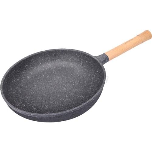 Maifanshi frying pan non stick pan new Chinese style pan frying boiler stove dual purpose frying pan wholesale