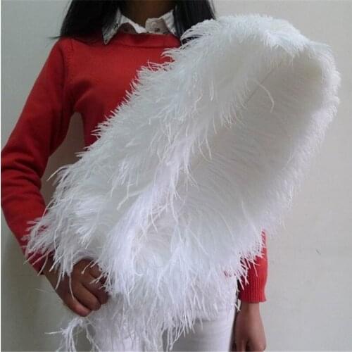 10-100pcs/lot High Quality Big shot Ostrich Feather 55-60cm/22-24inche Celebration Dancers Diy Jewelry Carnival Plumas De Faisan