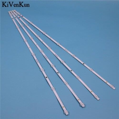 TV LED Backlight Strips For REGAL 43R6010F LED Bars Kit Bands 17DLB43VLXR1 LB43007 V0_04_38S Ruler VES430UNDL-2D-N01