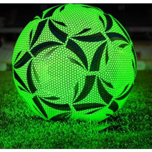 Reflective Soccer Ball Luminous Football Adult Children Night Training Game Football Student Training Football