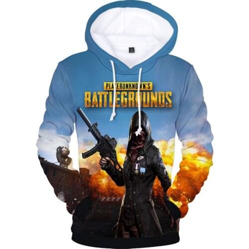 3 to 20 Years hoodies PUBG Game 3D printed hoodie Player unknowns Battlegrounds sweatshirt pullover Jacket coat clothes