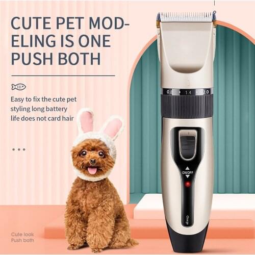 Electric Pet Hair Dog Shaver Cutter Teddy Cat Shaving Dog Fur Professional Electrical Hair Cutter Trimming