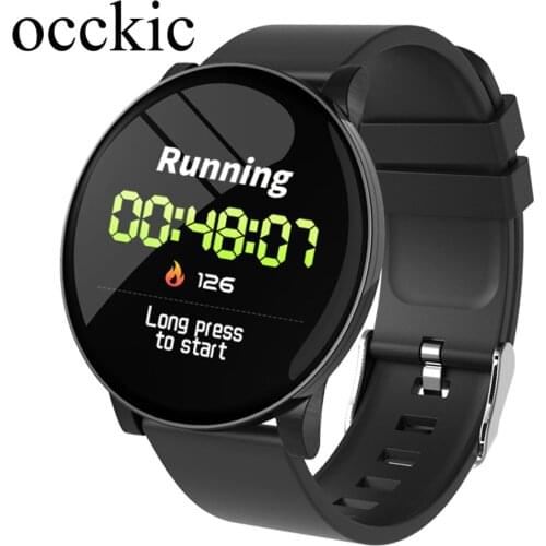 Occkic Smart Watches Waterproof Blood Pressure Heart Rate Monitor Bluetooth Fitness Sport Bracelet Smart Band For Android IOS