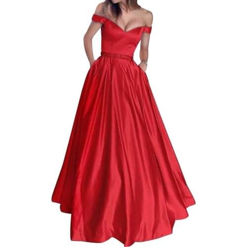 Women Dresses Sexy Solid Color V Neck Sleeveless Off Shoulder Evening Party Long Dress платья для женщин 2021